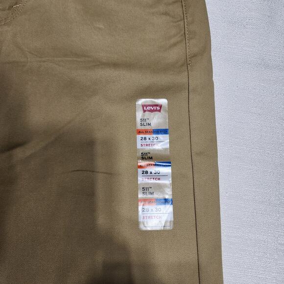 Levi's 511 slim sit below the waist slim throughout W28''x L30'' men pants - Picture 4 of 9